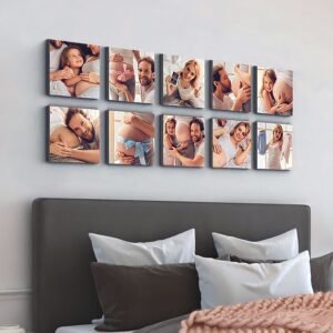 customize photo tiles frame - 8x8 inch size stickable - Image 2