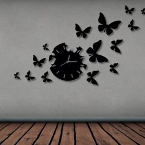 14 Butterfly Wall Clock - Image 2