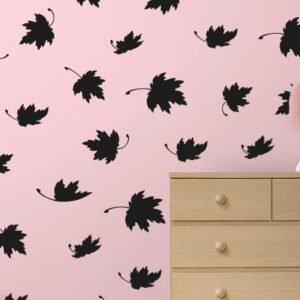 55 pcs maple leaf wall sticker - Image 2