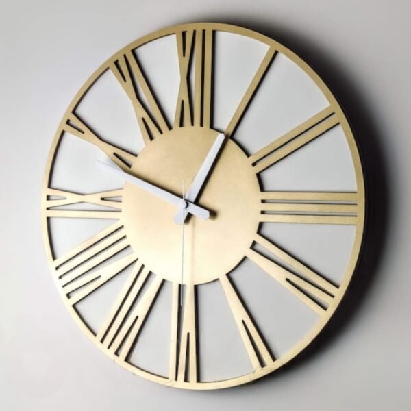 Wall Clock 3D Wooden Design