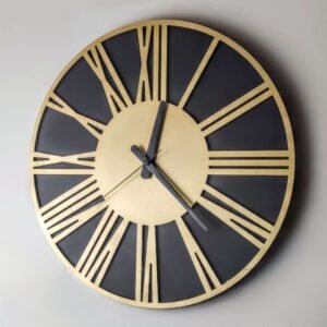 Wall Clock 3D Wooden Design - Image 2