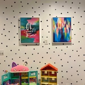 100+ pcs Irregular Dot - Wall sticker - Image 2